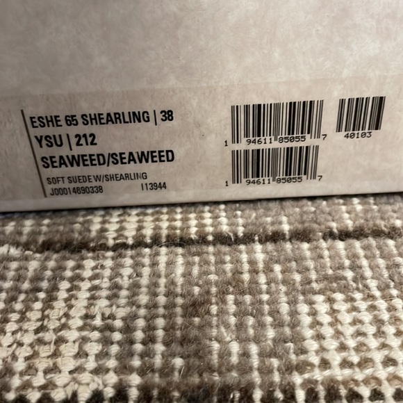 Jimmy Choo, Eshe 65 Shearling Hiking Boot, size 38, Brand New in Box - Picture 10 of 11